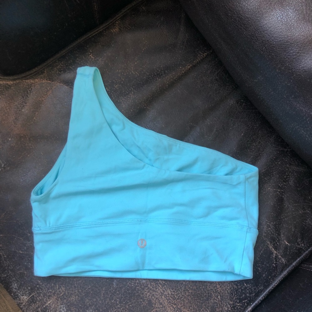 lululemon athletica One-Shoulder Crop Sports Bra